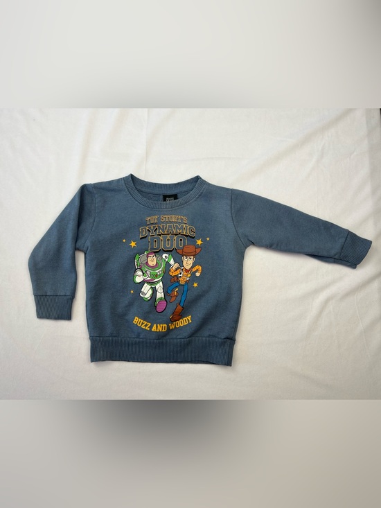 Disney Other - Kids Toy Story 'Dynamic Duo' Sweatshirt - Blue - Boys 3T